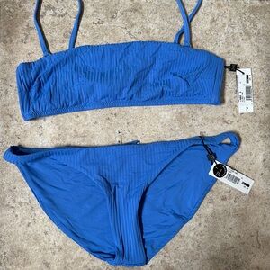 NWT Vitamin A Vibrant Blue Bikini Set